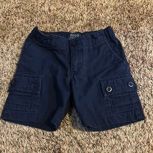 Polo by Ralph Lauren boys Navy Cargo Shorts